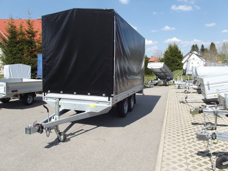 Anhnger Bhler Saris PL1827 mit 2m Plane