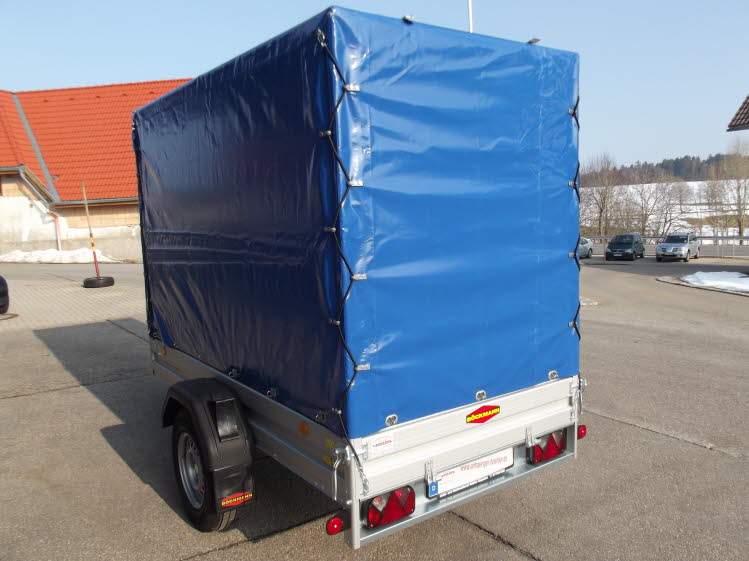 Bckmann Anhnger Bhler Tieflader mit Plane 001 (7)